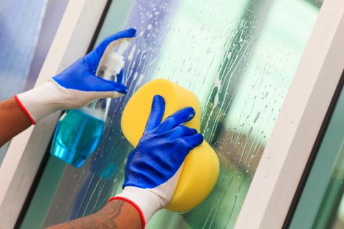 Professional after builders cleaning in a Westhampstead home